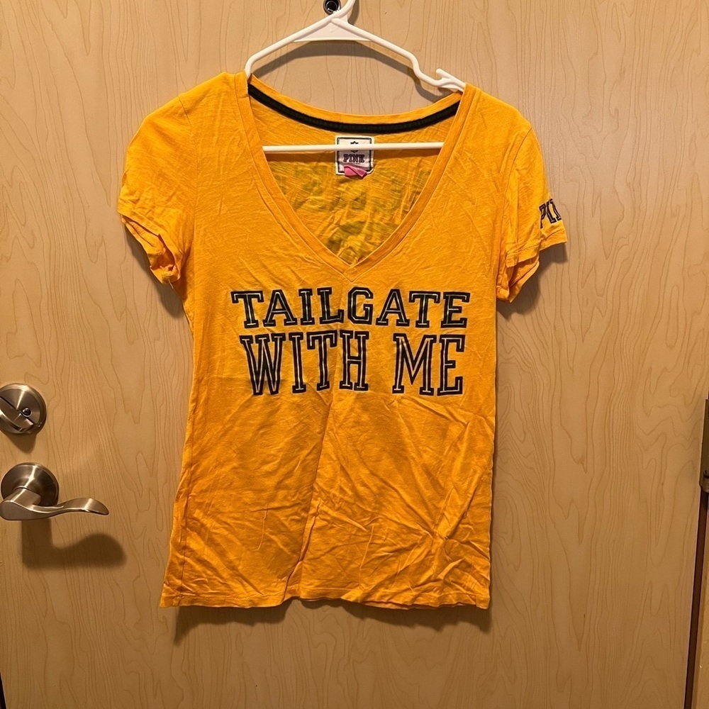 VS pink greenbay packers shirt
